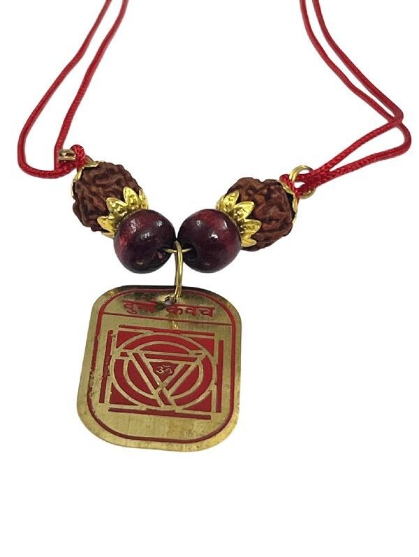 Shri Durga Kavach Pendant – Divine Protection & Shakti Pendant