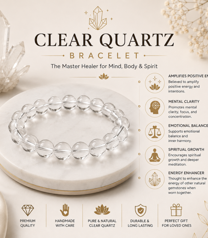 Clear Quartz Bracelet