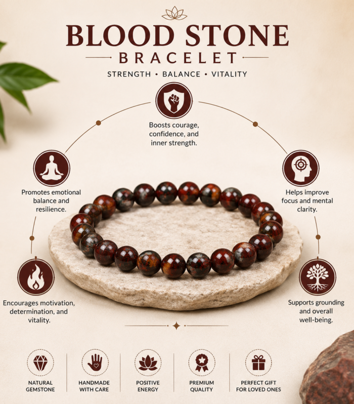 Blood Stone Bracelet