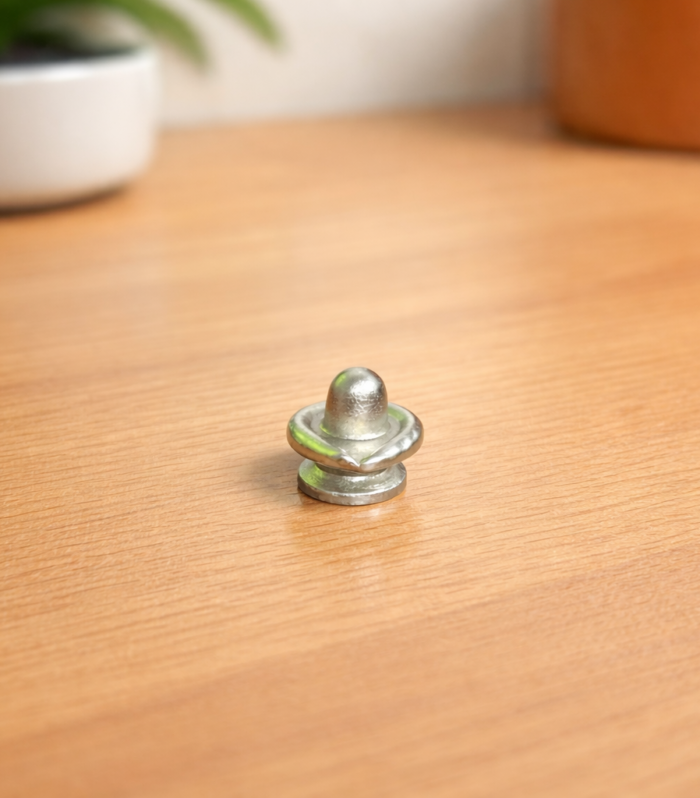 Parad Shivling (Approx. 12 Gram) | Pure Mercury Shivling for Worship, Energy Balance & Spiritual Protection