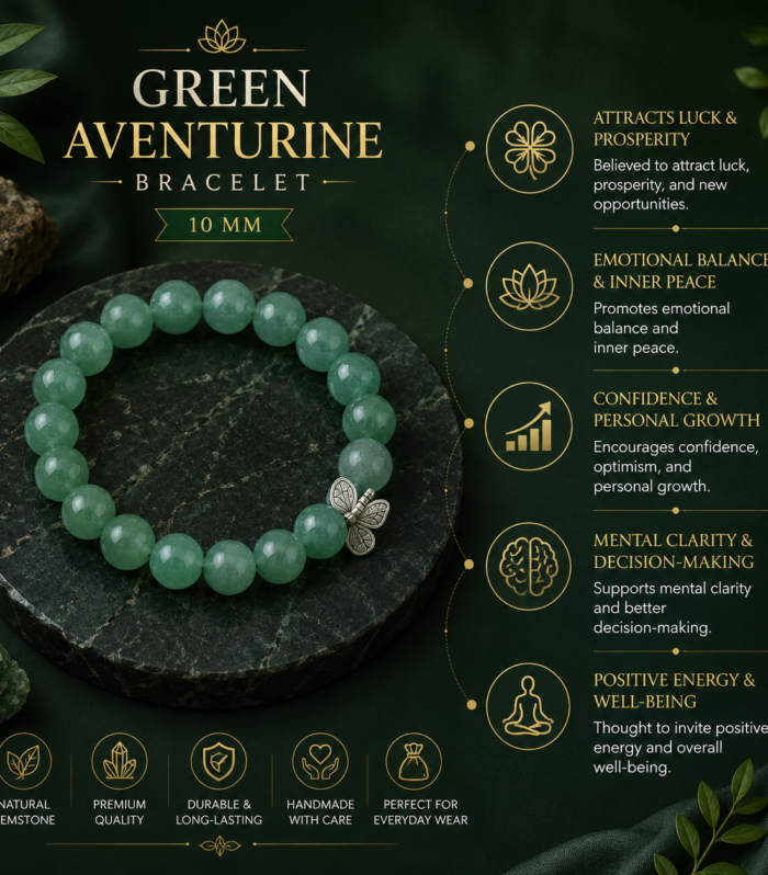 Green Aventurine 10MM Bracelet