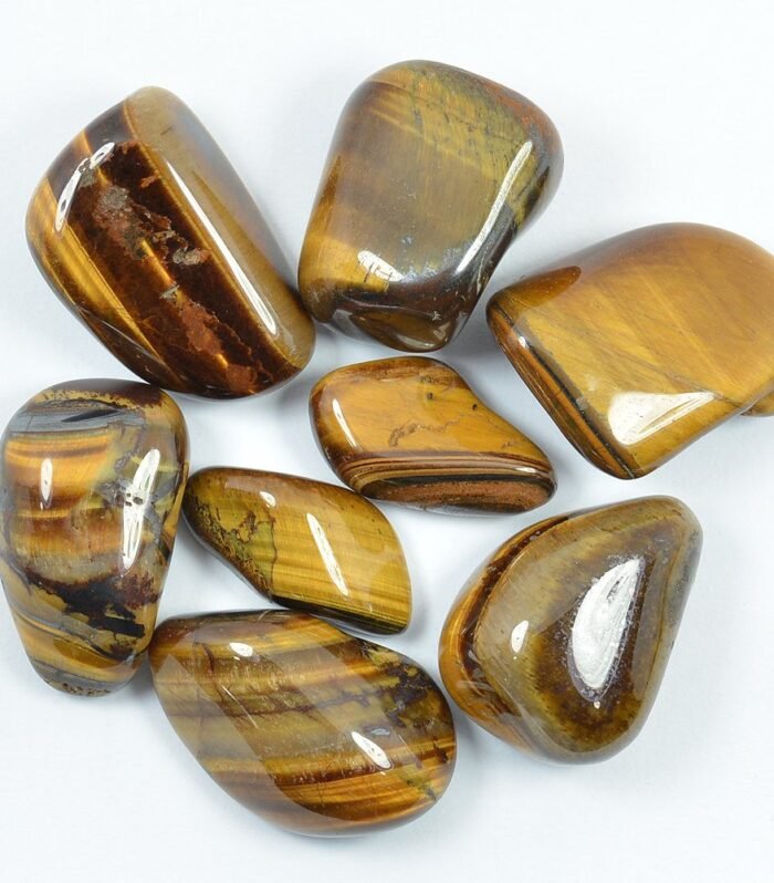 Natural Tiger Eye Tumbles