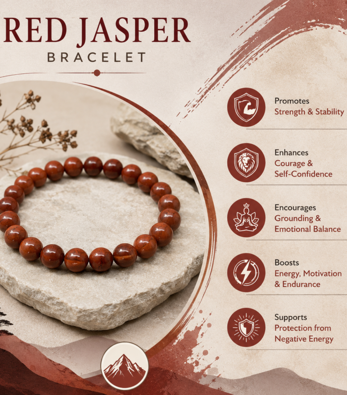 Red Jasper Bracelet
