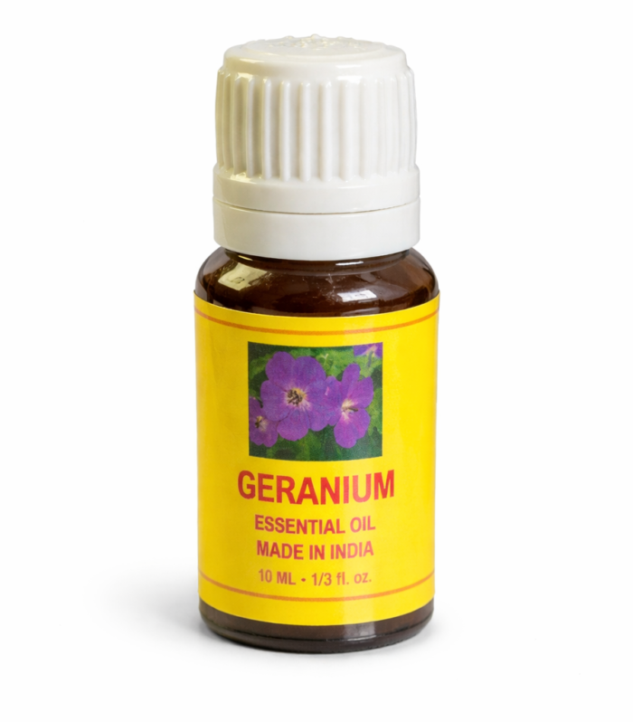 Geranium Essential Oil (10 ml) – Floral Aroma for Balance, Calmness & Emotional Harmony