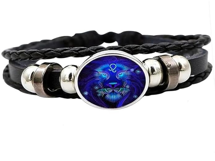 All Zodiac Sign Leather Bracelets
