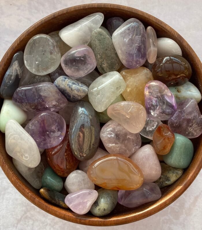 Multi Fluorite Tumbles – 250 Gram