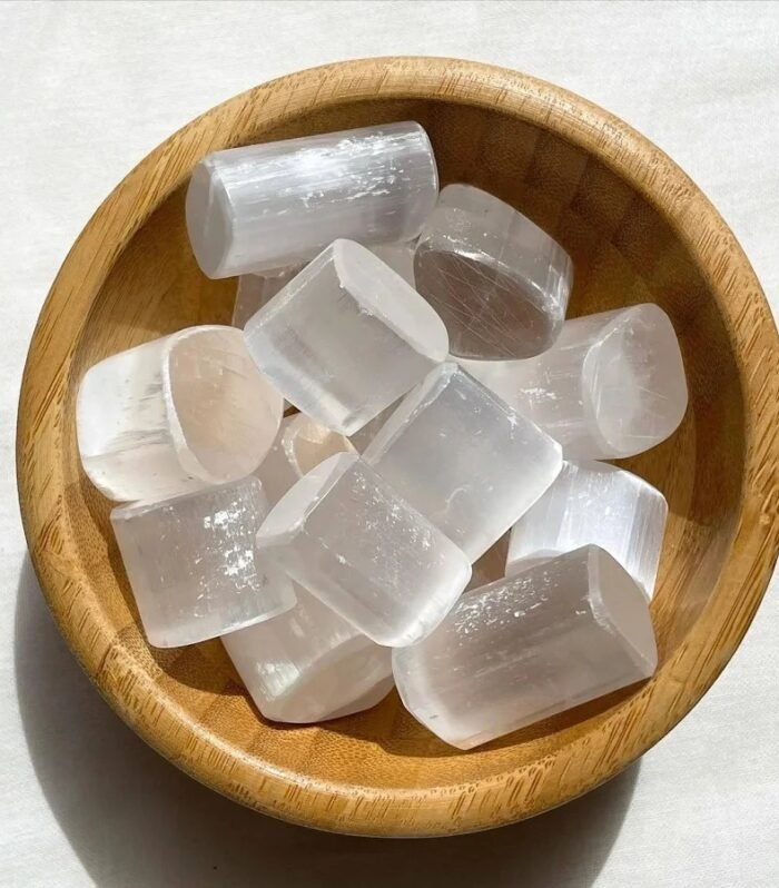 Natural Selenite Tumbles