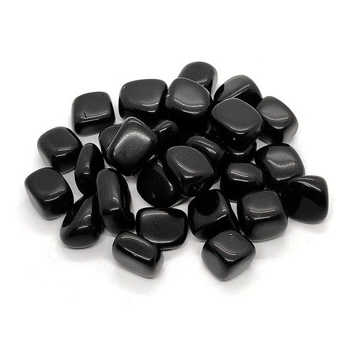 Natural Black Obsidian Tumbles