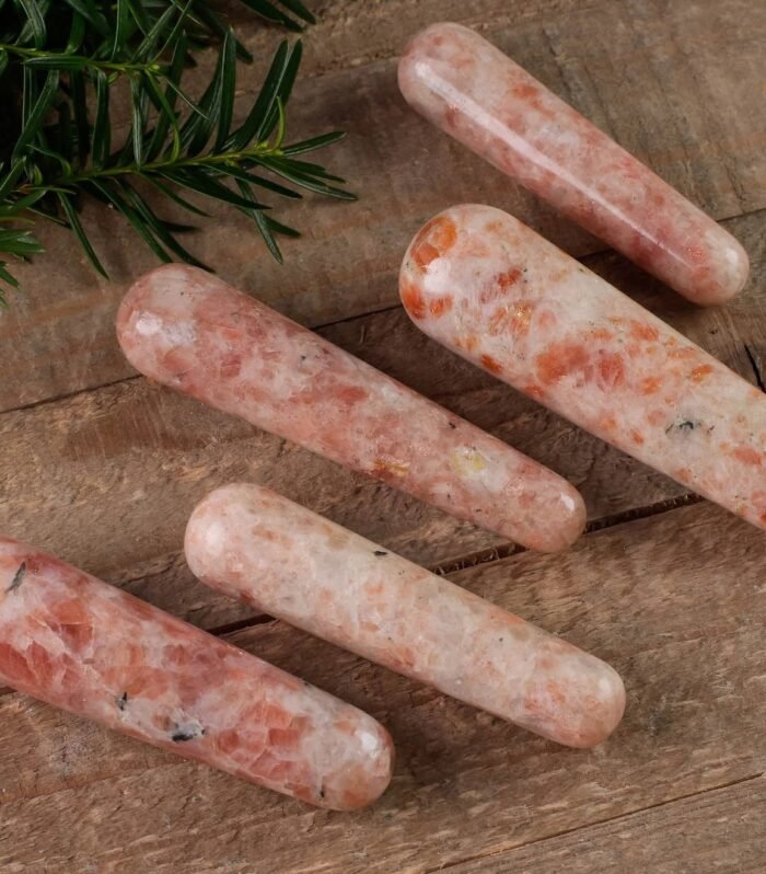 Assorted Sunstone Crystal Wands (3 to 4 Inch)
