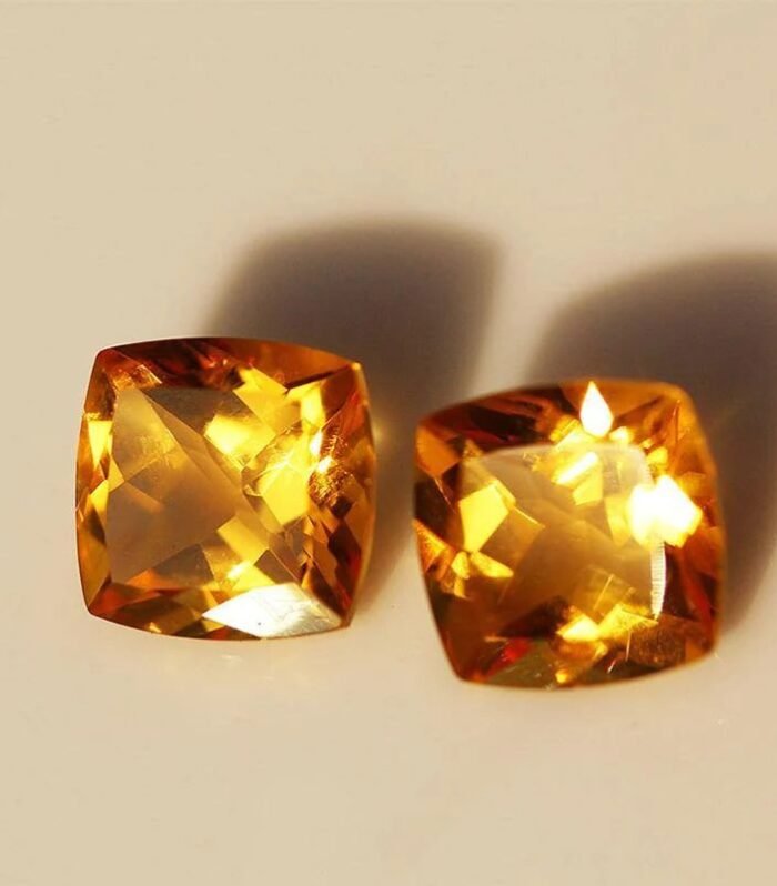 Citrine Gemstone – 5.57 Carat Natural