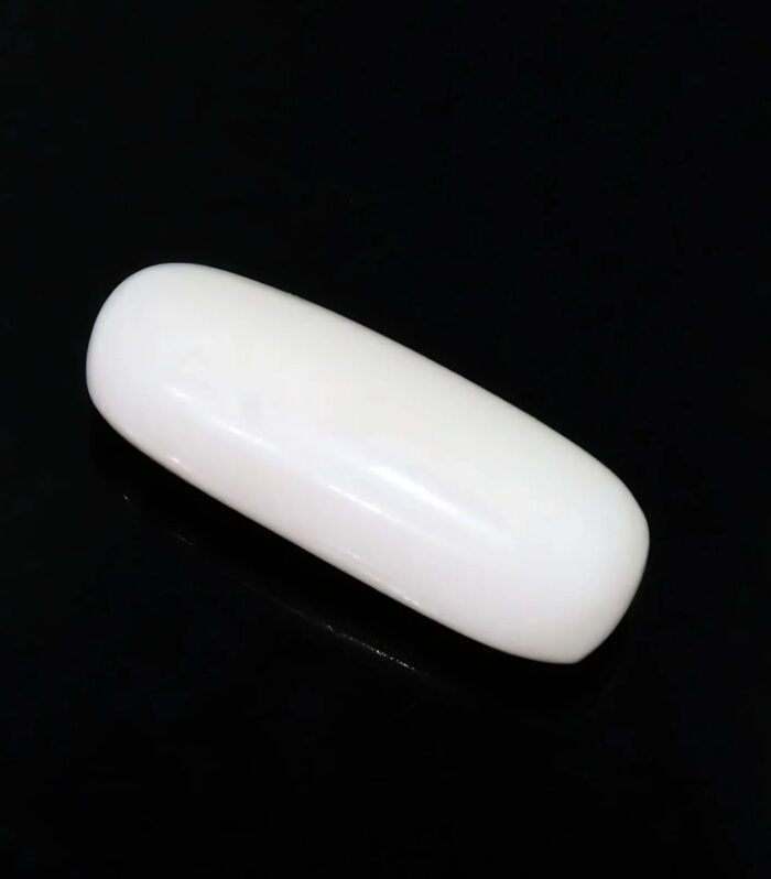 Natural White Coral Moonga – 9.90 Carat