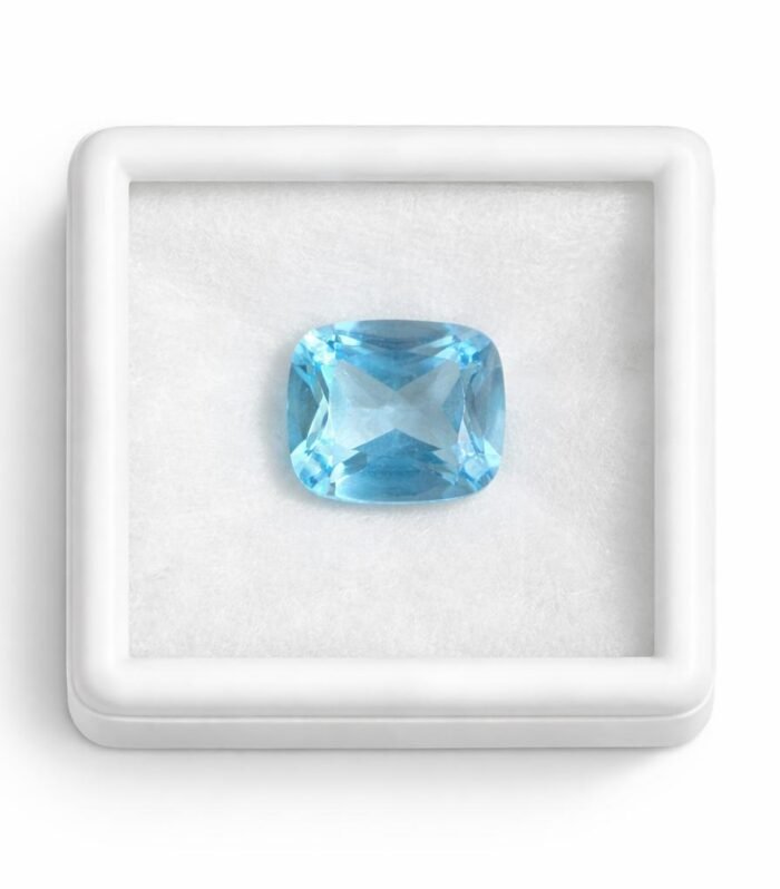 Blue Topaz Gemstone – 10.38 Carat Natural