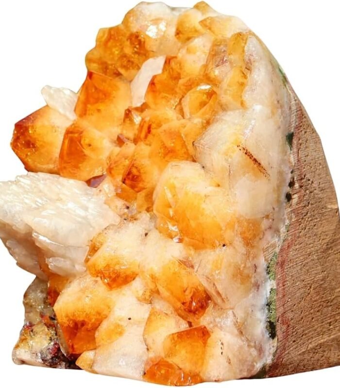 Natural Citrine Crystal Cluster | Wealth, Success & Positive Energy Stone