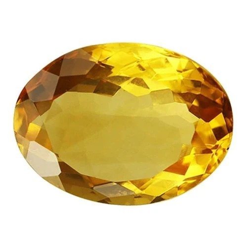 Natural Yellow Citrine Gemstone – 15.33 Carat