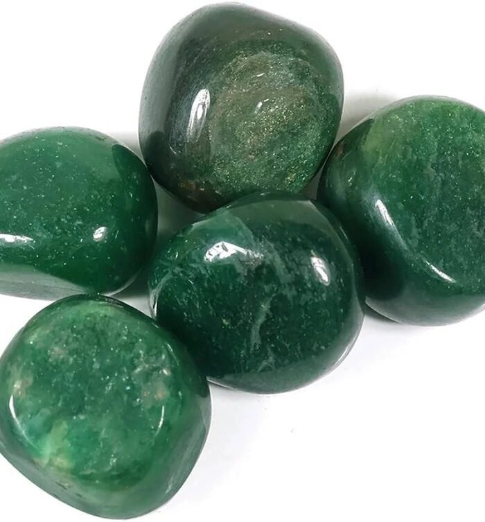 Green Aventurine Tumbles – 250 Gram