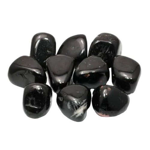 Black Tourmaline Tumbles – 250 Gram