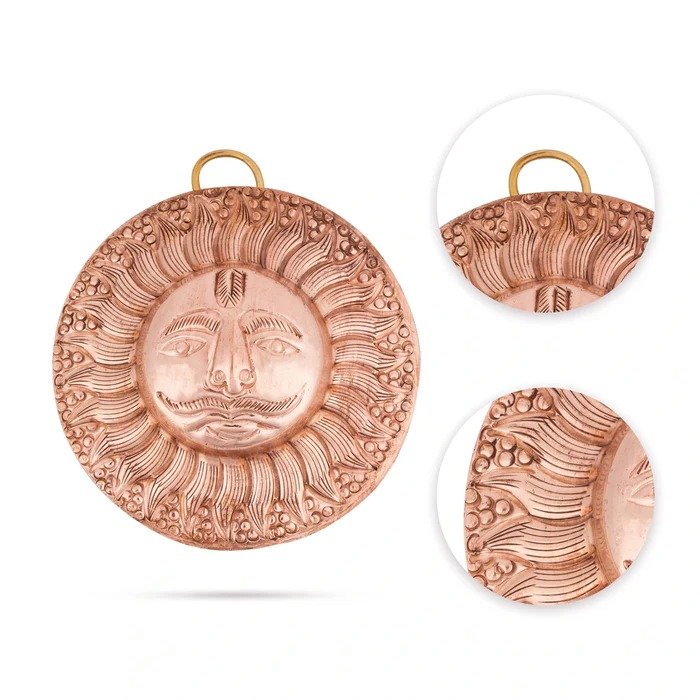 Copper Sun – Divine Energy & Vastu Power Symbol