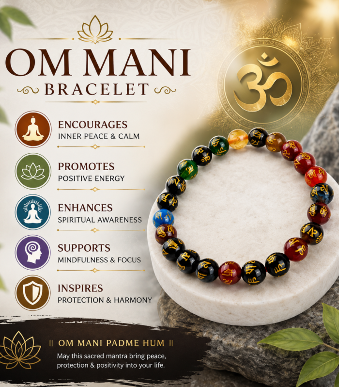 Multi Om Mani Bracelet