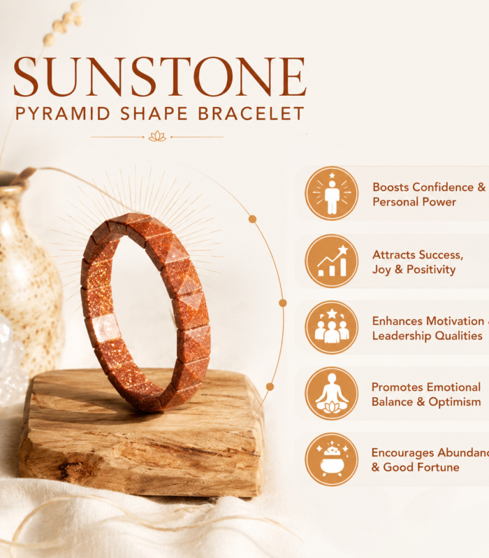 Suntone Pyramid Shape Bracelet