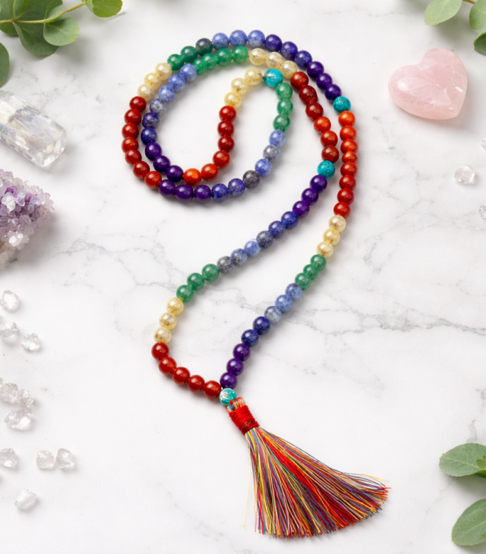 7 Chakra Japa Mala 6MM