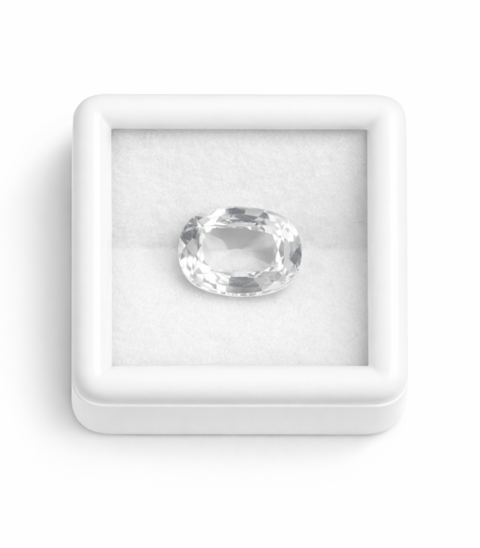 Clear Quartz Gemstone – 11.60 Carat Natural