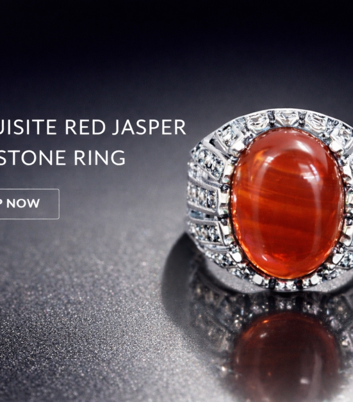 Red Jasper Ring For Male