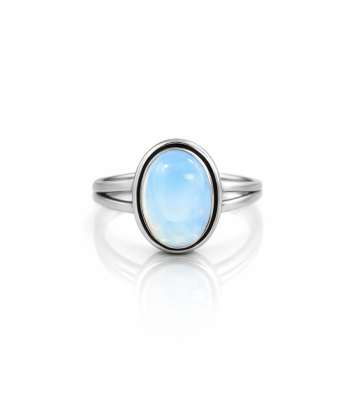 Opalite Adjustable Ring For Male & Female