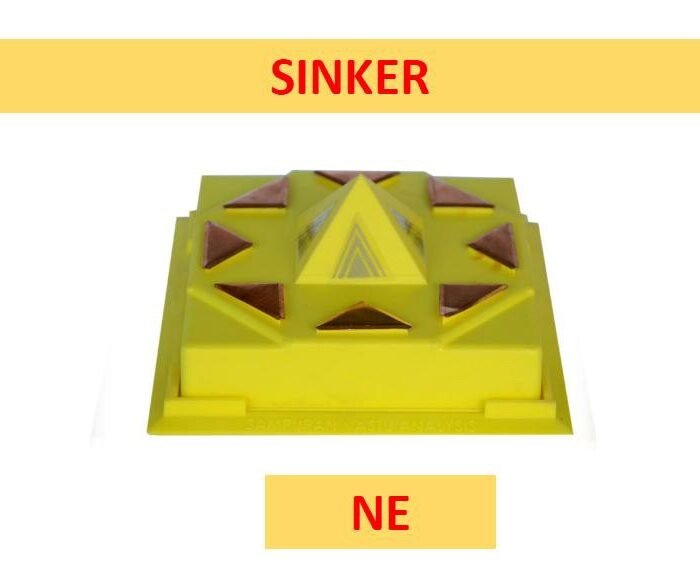 Vastu NE Sinker | Energy Balancing Pyramid for North-East Zone Correction