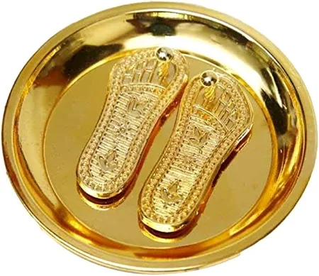 Charan Paduka with Plate